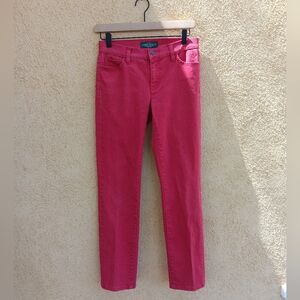 90s Ralph Lauren Red Straigh Leg Jeans